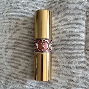 Yves Saint Laurent Rose Pink Lipstick in Gold Case